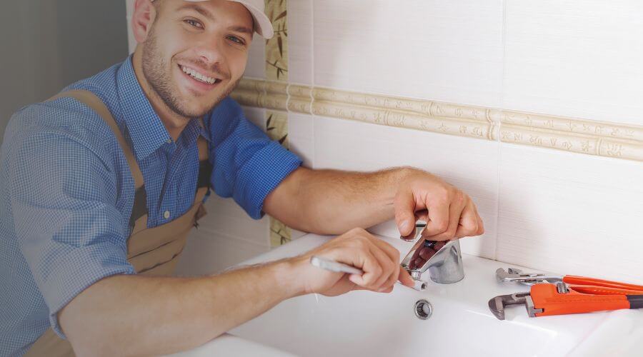 Faucet cartridge replacement in Winn, ME